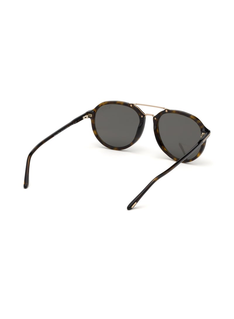 TOM FORD TOMFORD FULL RIM FT067452D55 MEN PILOT ACETATE SUNGLASSES - Image 5